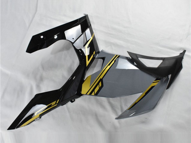 2018-2024 Kawasaki Ninja 400 Motorcycle Fairings - Nardo Grey Gold Black Canada for Sale
