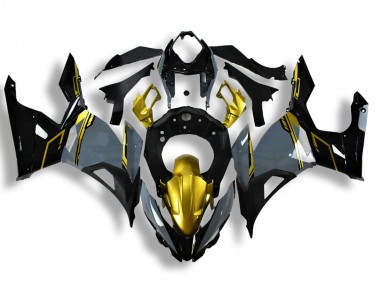2018-2024 Kawasaki Ninja 400 Motorcycle Fairings - Nardo Grey Gold Black Canada for Sale