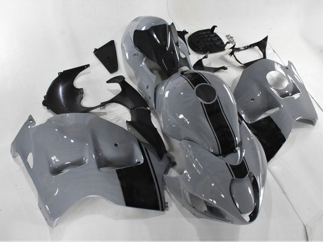 1996-2007 Suzuki GSXR 1300 Hayabusa Motorcycle Fairings - Nardo Grey Black No Decal Canada for Sale