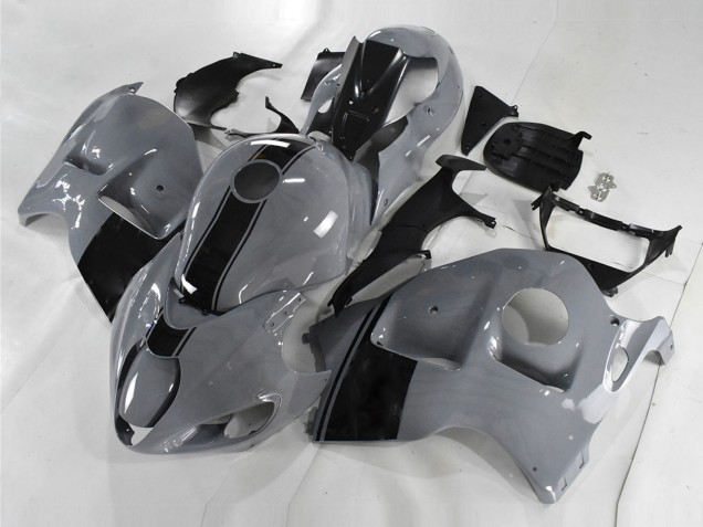 1996-2007 Suzuki GSXR 1300 Hayabusa Motorcycle Fairings - Nardo Grey Black No Decal Canada for Sale