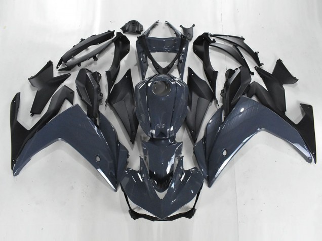 2015-2018 Yamaha YZF R3/R25 Motorcycle Fairings - Dark Grey Matte Black Canada for Sale