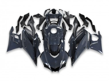 2019-2021 Yamaha YZF R3/R25 Motorcycle Fairings - Dark Grey Black Canada for Sale