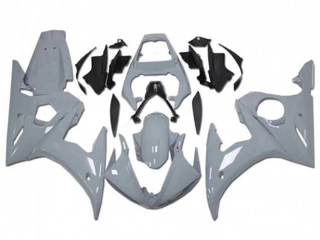 2003-2004 Yamaha YZF R6 Motorcycle Fairings - Nardo Grey Canada for Sale