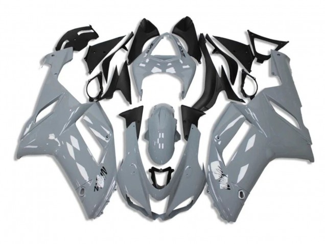 2007-2008 Kawasaki ZX6R Motorcycle Fairings - Nardo Grey Canada for Sale