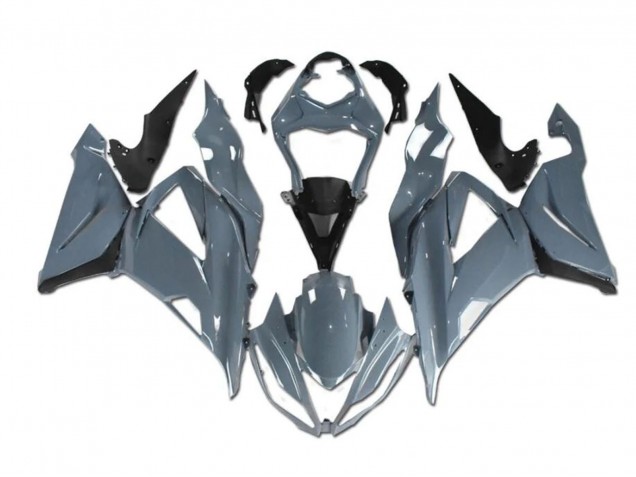 2013-2018 Kawasaki ZX6R Motorcycle Fairings - Nardo Grey Canada for Sale