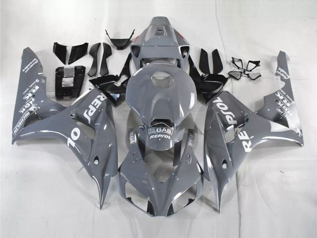 2006-2007 Honda CBR1000RR Motorcycle Fairings - Nardo Grey White Repsol Canada for Sale