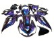 2012-2024 Kawasaki ZX14R ZZR1400 Motorcycle Fairings - Chameleon Blue Purple Canada for Sale