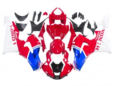 2020-2023 Honda CBR1000RR-R Motorcycle Fairings Kits - White Red Blue HRC Canada for Sale