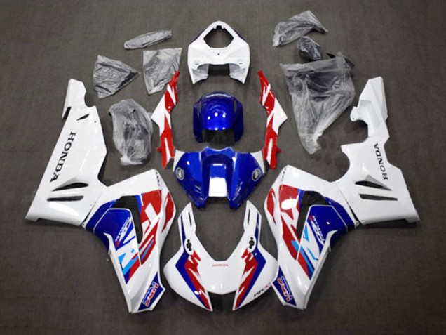 2020-2023 Honda CBR1000RR-R Motorcycle Fairing Kits - White Red Blue HRC Canada for Sale