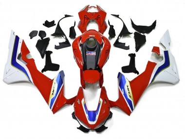 2020-2023 Honda CBR1000RR-R Motorcycle Fairing - White Red Blue HRC Canada for Sale