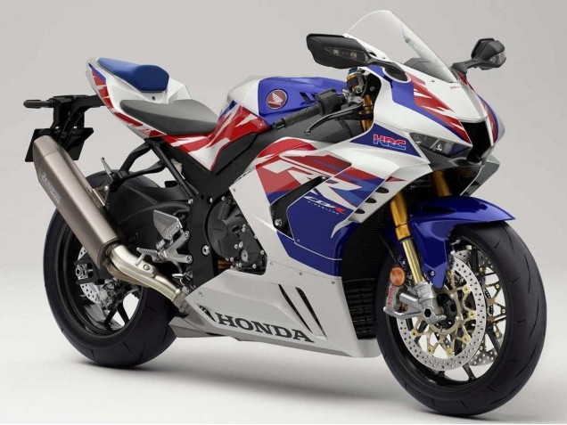 2020-2023 Honda CBR1000RR-R Motorcycle Fairings - White Red Blue HRC Canada for Sale
