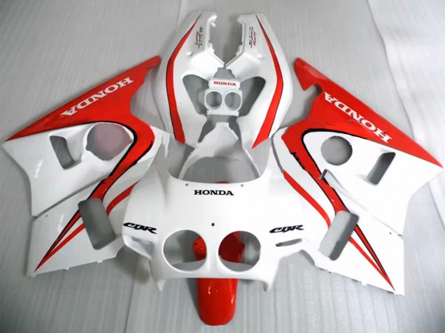 1987-1989 Honda CBR400RR NC23 Motorcycle Fairings - White Red Canada for Sale