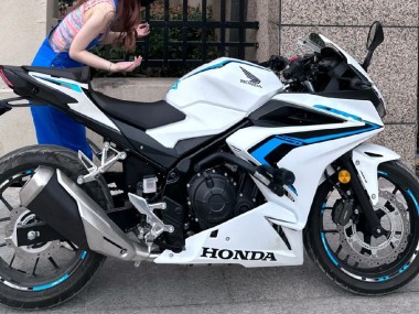 2022 Honda CBR400R Motorcycle Fairings - White Blue Canada for Sale