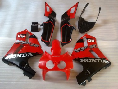1988-1992 Honda VFR400R NC30 Motorcycle Fairings - Red Black Canada for Sale