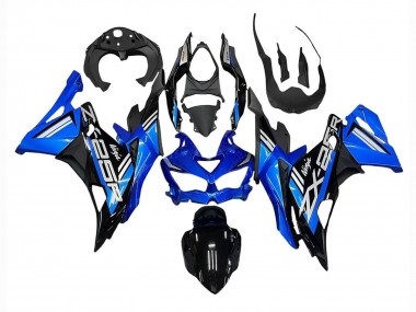 2019-2025 Kawasaki ZX25R ZX-25R Motorcycle Fairings - Blue White Matte Black Canada for Sale