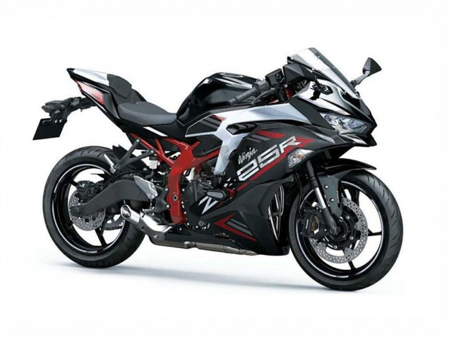 2019-2025 Kawasaki ZX25R ZX-25R Motorcycle Fairings - Silver Red Black Canada for Sale