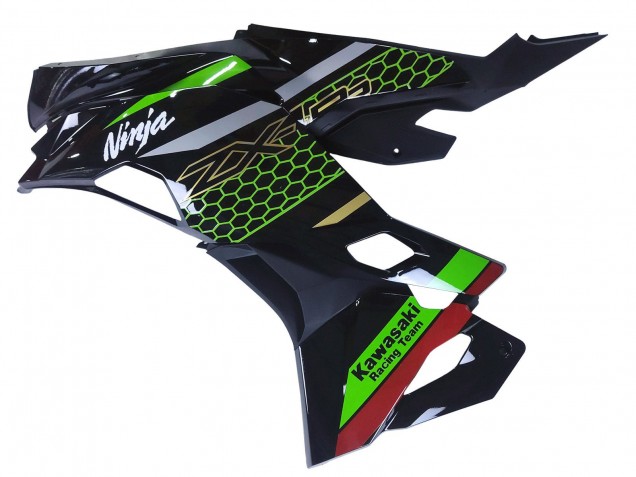 2019-2025 Kawasaki ZX25R ZX-25R Motorcycle Fairings - Green Black Red Honeycomb Canada for Sale