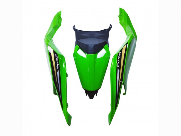 2019-2025 Kawasaki ZX25R ZX-25R Motorcycle Fairings - Green Black Red Honeycomb Canada for Sale