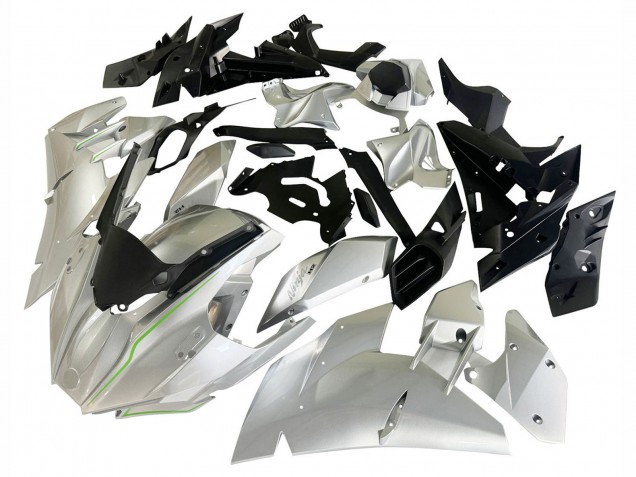 2015-2022 Kawasaki Ninja H2 Motorcycle Fairings - Silver Canada for Sale
