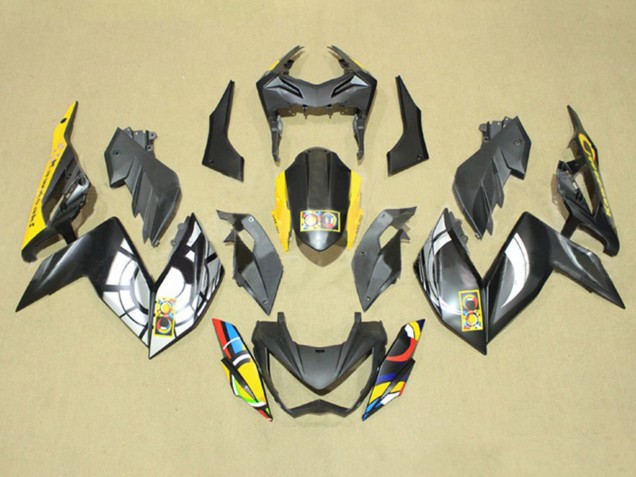 2015-2016 Kawasaki Z250/Z300 Motorcycle Fairings - Grey Yellow Blue Red White Canada for Sale