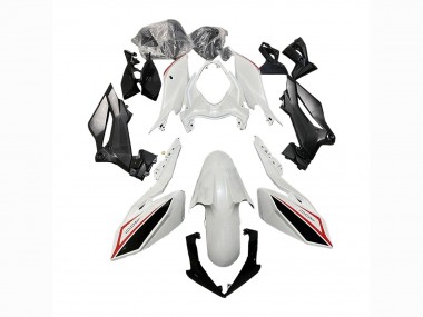 2018-2024 Kawasaki Z400 Motorcycle Fairings - White Red Black Canada for Sale