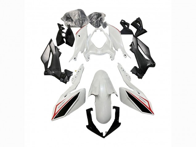 2018-2024 Kawasaki Z400 Motorcycle Fairings - White Red Black Canada for Sale