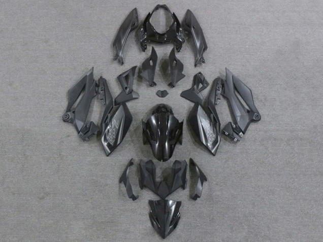 2018-2024 Kawasaki Z400 Motorcycle Fairings - Matte Black Glossy Black Canada for Sale