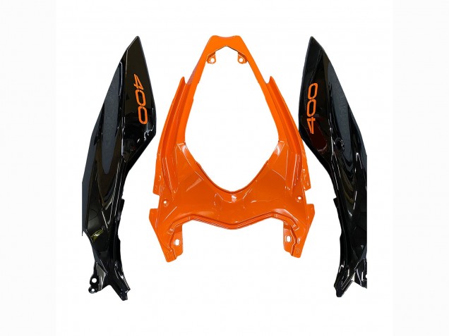 2018-2024 Kawasaki Z400 Motorcycle Fairings - Orange Glossy Black Canada for Sale