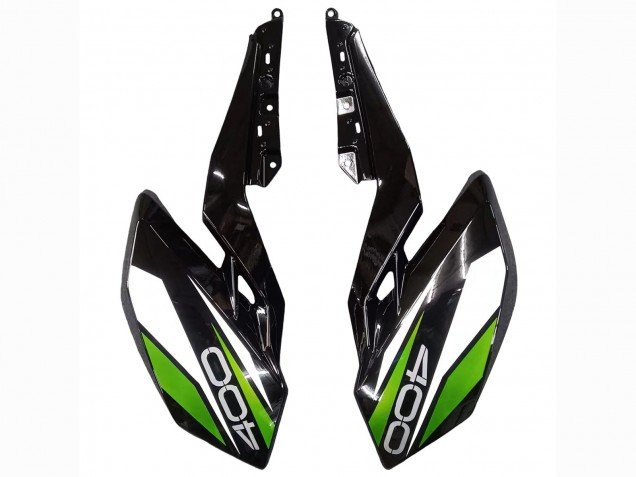 2018-2024 Kawasaki Z400 Motorcycle Fairings - White Glossy Black Green Canada for Sale