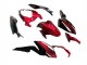 2018-2024 Kawasaki Z400 Motorcycle Fairings - Candy Red Glossy Black Canada for Sale