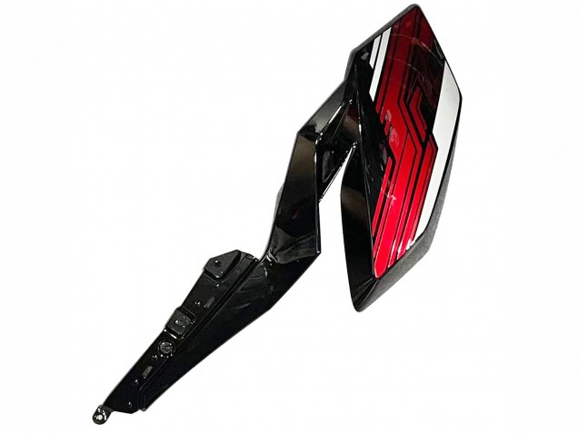 2018-2024 Kawasaki Z400 Motorcycle Fairings - Candy Red Glossy Black Canada for Sale
