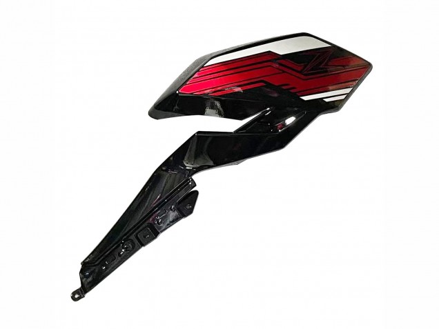 2018-2024 Kawasaki Z400 Motorcycle Fairings - Candy Red Glossy Black Canada for Sale