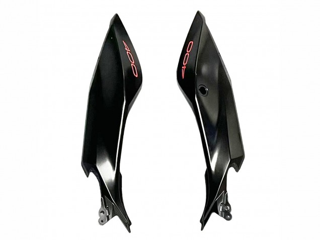 2018-2024 Kawasaki Z400 Motorcycle Fairings - Candy Red Glossy Black Canada for Sale