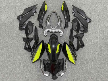 2018-2024 Kawasaki Z400 Motorcycle Fairings - Matte Black Yellow Canada for Sale