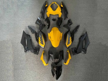 2018-2024 Kawasaki Z400 Motorcycle Fairings - Yellow Black Canada for Sale