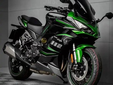 2020-2025 Kawasaki Z1000SX Motorcycle Fairing - Black Green Ninja Canada for Sale