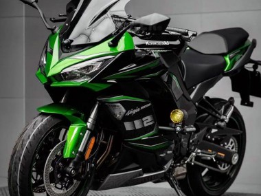 2020-2025 Kawasaki Z1000SX Motorcycle Fairing - Black Green Ninja Canada for Sale