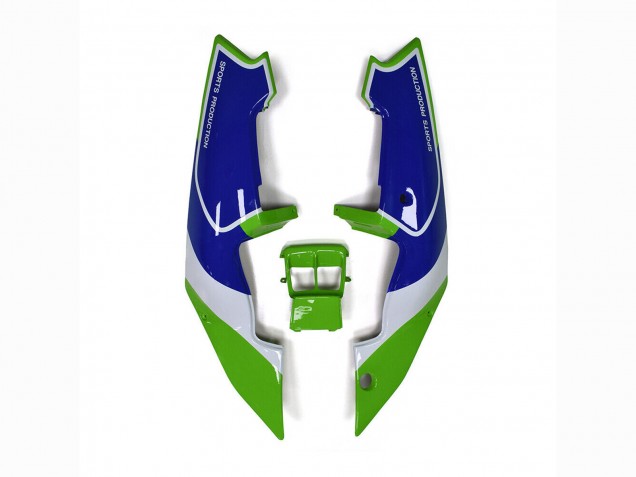 1989-1990 Kawasaki ZXR250 Motorcycle Fairings - Green White Blue Canada for Sale