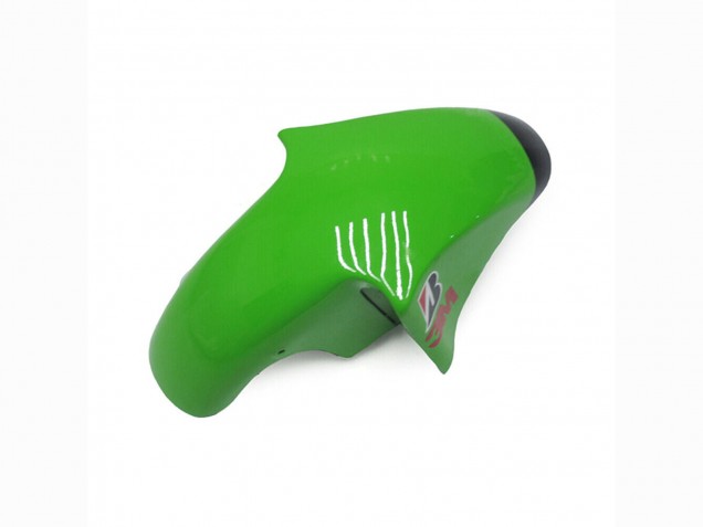 1989-1990 Kawasaki ZXR250 Motorcycle Fairings - Green Glossy Black Elf Touch4 Bridgestone Canada for Sale