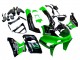 1998-2003 Kawasaki ZZR600 Motorcycle Fairings - Green Black Monster Elf Canada for Sale