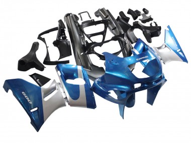 1993-2007 Kawasaki ZZR400 Motorcycle Fairings - Blue Silver Black Canada for Sale