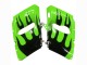 1993-2007 Kawasaki ZZR400 Motorcycle Fairings - Green Glossy Black Flame Canada for Sale
