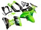1998-2003 Kawasaki ZZR600 Motorcycle Fairings - Green Glossy Black Blue Monster Elf Touch4 Bridgestone Canada for Sale