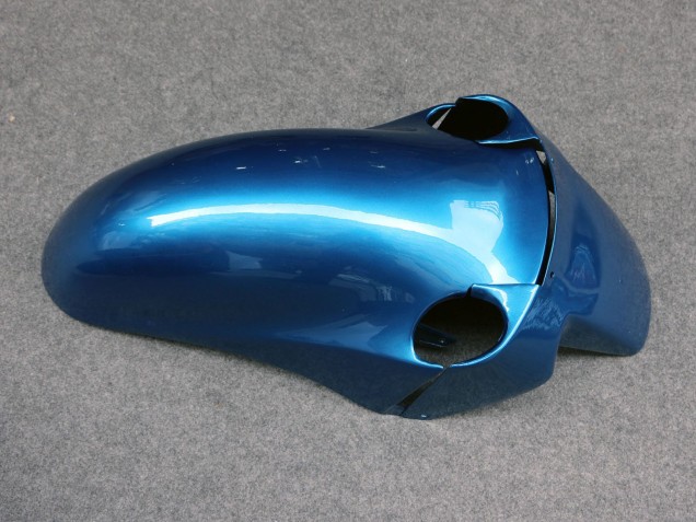 1993-2003 Kawasaki ZZR1100 Motorcycle Fairings - Glossy Blue Grey Canada for Sale