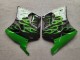 1993-2003 Kawasaki ZZR1100 Motorcycle Fairings - Glossy Black Green Flame Canada for Sale