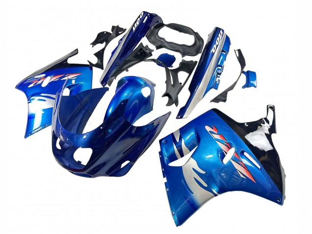 1993-2003 Kawasaki ZZR1100 Motorcycle Fairings - Blue Silver Black Canada for Sale