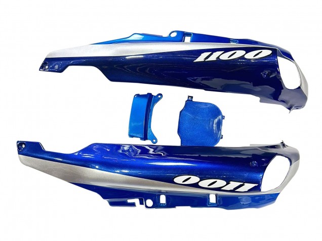 1993-2003 Kawasaki ZZR1100 Motorcycle Fairings - Blue Silver Black Canada for Sale