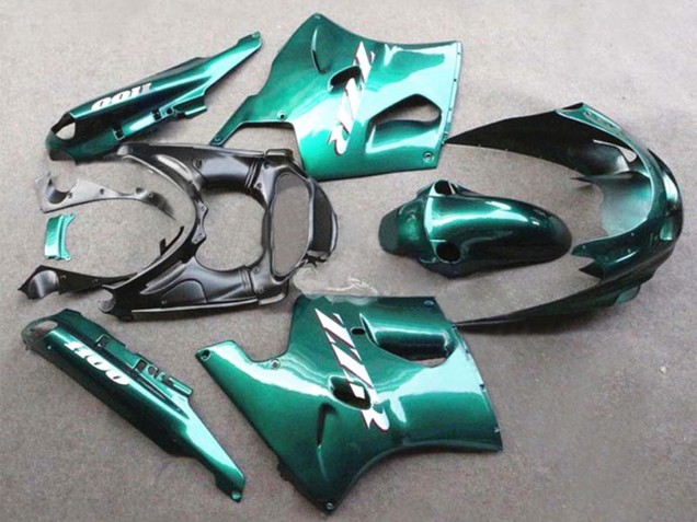 1993-2003 Kawasaki ZZR1100 Motorcycle Fairings - Glossy Green Canada for Sale