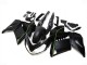 2007-2009 Kawasaki GTR1400/ZG1400 Motorcycle Fairings - Matte Black Green Lines Canada for Sale