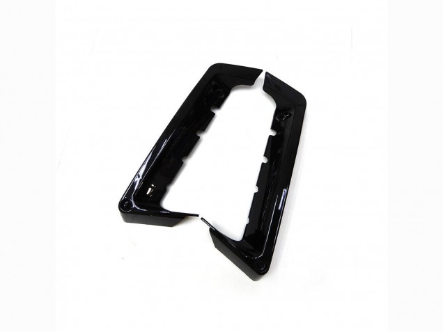 2007-2009 Kawasaki GTR1400/ZG1400 Motorcycle Fairings - Matte Black Green Lines Canada for Sale